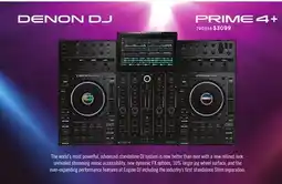 Long & McQuade DENON DJ PRIME 4+ offer