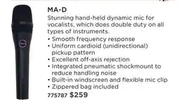Long & McQuade MOJAVE MA-D offer