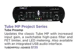 Long & McQuade TUBE MP Project Series Tube Preamp offer