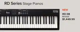 Long & McQuade ROLAND RD-08 Series Stage Pianos offer