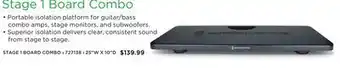 Long & McQuade STAGE 1 BOARD COMBO offer