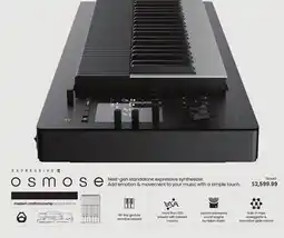 Long & McQuade NEXT-GEN STANDALONE EXPRESSIVE SYNTHESIZER offer