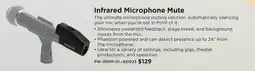 Long & McQuade D'ADDARIO INFRARED MICROPHONE MUTE offer