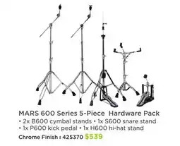 Long & McQuade MARS 600 SERIES 5-PIECE HARDWARE PACK offer