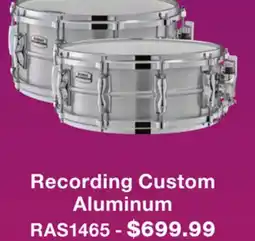 Long & McQuade RECORDING CUSTOM ALUMINUM offer