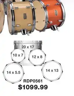 Long & McQuade YAMAHA RYDEEN DRUMS SET offer