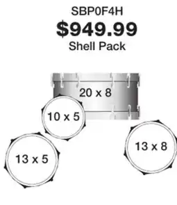 Long & McQuade SHELL PACK offer