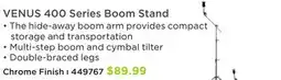 Long & McQuade VENUS 400 SERIES BOOM STAND offer