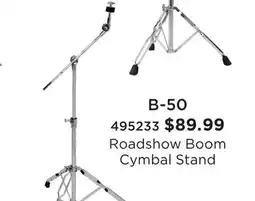 Long & McQuade PEARL ROADSHOW BOOM CYMBAL STAND offer