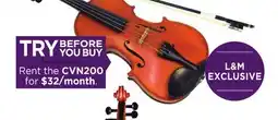 Long & McQuade CARLTON 4/4 DELUXE VIOLIN OUTFIT WITH CARBON BOW offer