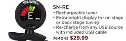 Long & McQuade SNARK SN-RE offer