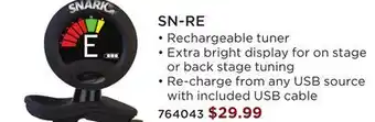 Long & McQuade SNARK SN-RE offer