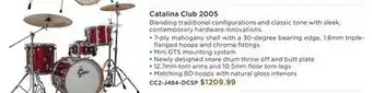 Long & McQuade GRETSCH CATALINA CLUB 2005 offer