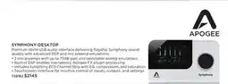 Long & McQuade APOGEE SYMPHONY-DESKTOP offer