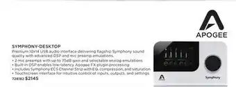Long & McQuade APOGEE SYMPHONY-DESKTOP offer