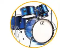 Long & McQuade GRANITE PERCUSSION GP-JR5BL (BLUE) offer