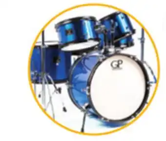 Long & McQuade GRANITE PERCUSSION GP-JR5BL (BLUE) offer