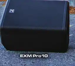 Long & McQuade EXM PRO10 PRO10 BATTERY-POWERED PA SPEAKER offer