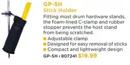 Long & McQuade GP-SH Stick Holder offer