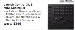 Long & McQuade NOVATION LAUNCH CONTROL XL 3 MIDI CONTROLLER offer