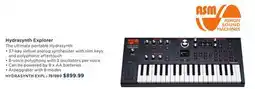 Long & McQuade ASHUN SOUND MACHINES HYDRASYNTH EXPLORER offer