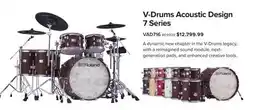 Long & McQuade V-DRUMS ACOUSTIC DESIGN 7 SERIES offer