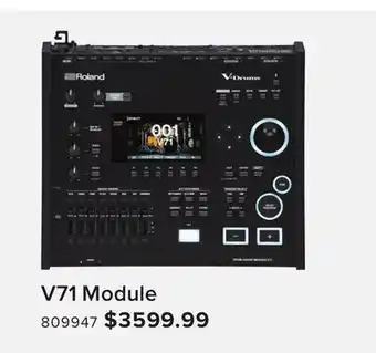 Long & McQuade V-DRUMS V71 MODULE offer