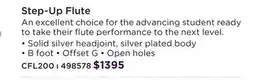 Long & McQuade CARLTON STEP-UP FLUTE offer