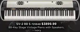 Long & McQuade KORG 88-KEY STAGE VINTAGE PIANO WITH SPEAKERS,-IVORY offer
