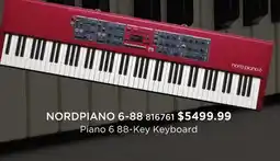 Long & McQuade NORD NORDPIANO 6-88-KEY KEYBOARD offer