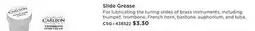 Long & McQuade CARLTON CSG SLIDE GREASE offer