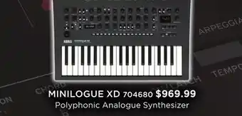 Long & McQuade KORG POLYPHONIC ANALOGUE SYNTHESIZER offer