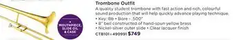 Long & McQuade CARLTON TROMBONE OUTFIT offer