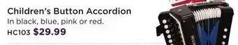 Long & McQuade CARLTON CHILDREN'S BUTTON ACCORDION offer