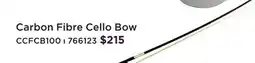Long & McQuade CARLTON CARBON FIBRE CELLO BOW offer