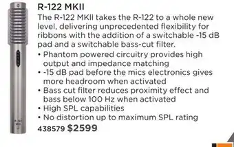 Long & McQuade ROYER R-122 MKII offer