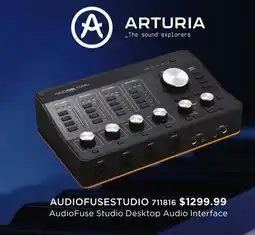 Long & McQuade ARTURIA AUDIOFUSE STUDIO DESKTOP AUDIO INTERFACE offer