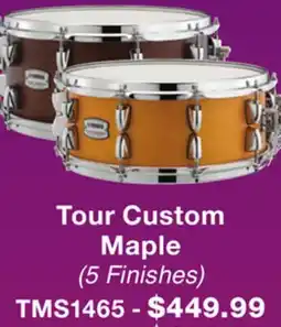 Long & McQuade TOUR CUSTOM MAPLE offer