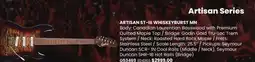 Long & McQuade GODIN ARTISAN ST-III WHISKEYBURST MN ARTISAN SERIES offer