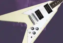 Long & McQuade GIBSON USA 70S FLYING V β CLASSIC WHITE offer