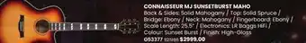 Long & McQuade GODIN CONNAISSEUR MJ SUNSETBURST MAHO offer