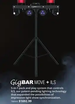 Long & McQuade GIGBAR MOVE + ILS offer
