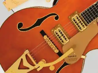 Long & McQuade GRETSCH SYNCHROMATIC NASHVILLE HOLLOW BODY SINGLE-CUT WITH BIGSBY offer