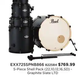 Long & McQuade PEARL THE BEST REASON TO PLAY DRUMS offer