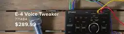 Long & McQuade E-4 VOICE TWEAKER offer