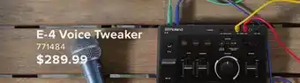 Long & McQuade E-4 VOICE TWEAKER offer