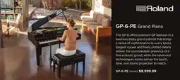 Long & McQuade ROLAND GP-6-PE GRAND PIANO offer