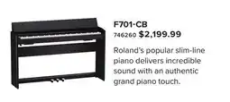 Long & McQuade ROLAND F701-CB GRAND PIANO offer