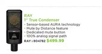 Long & McQuade LEWITT RAY 1 TRUE CONDENSER offer