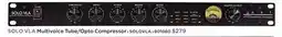 Long & McQuade SOLO VLA MULTIVOICE TUBE/OPTO COMPRESSOR offer